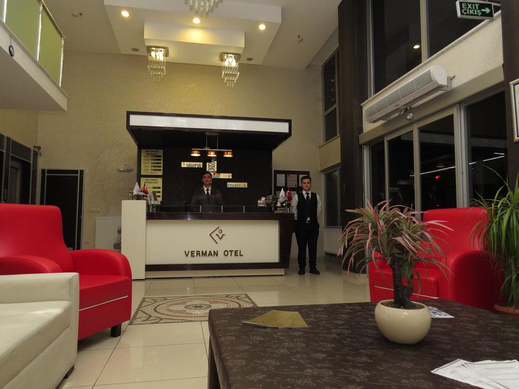Verman Hotel Eskişehir Exteriör bild